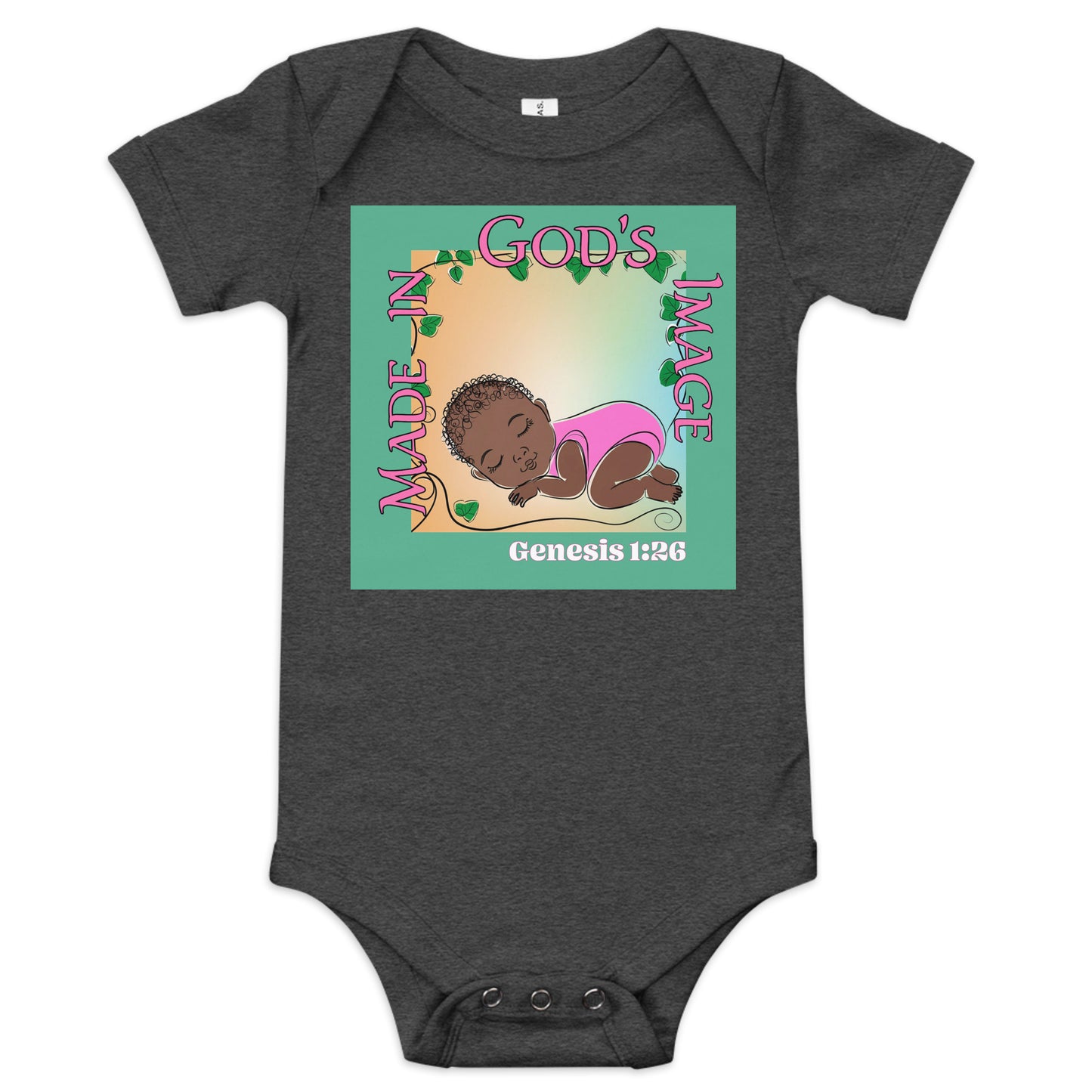 Lovable Baby Girl - Pink Onesie - Baby Short Sleeve One Piece - Multiple Colors