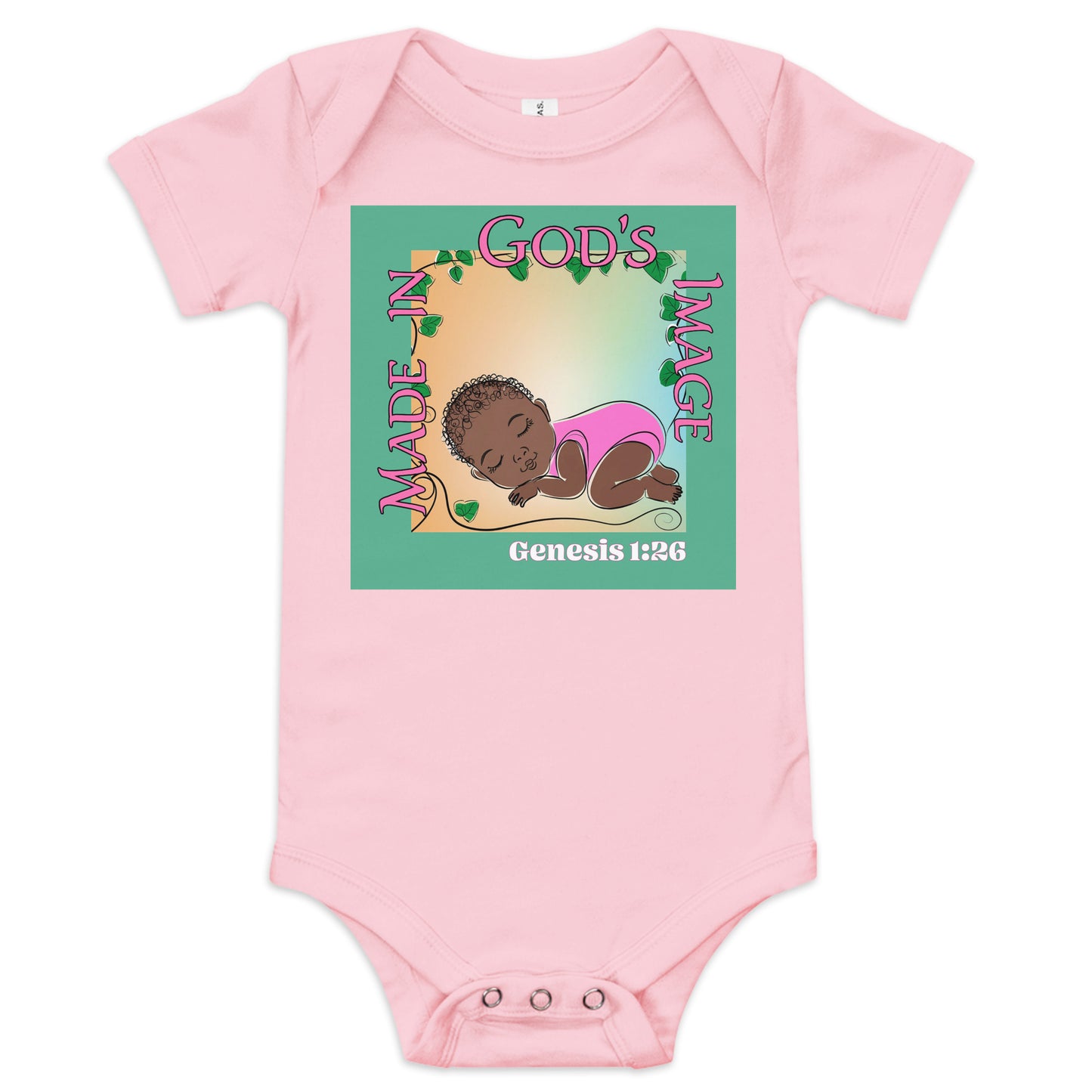 Lovable Baby Girl - Pink Onesie - Baby Short Sleeve One Piece - Multiple Colors