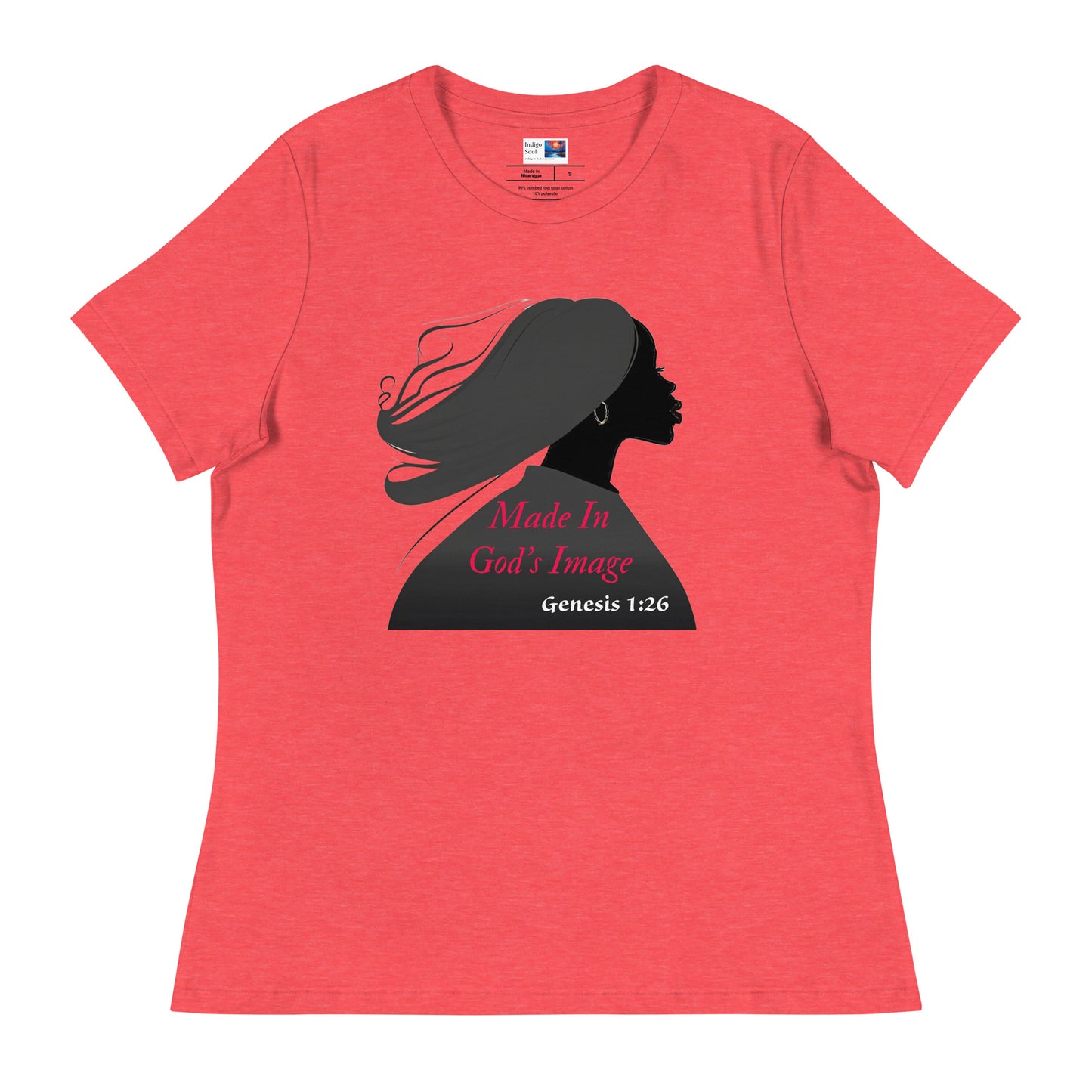 Rose - Women's Relaxed T-Shirt - No Background - Multiple Colors