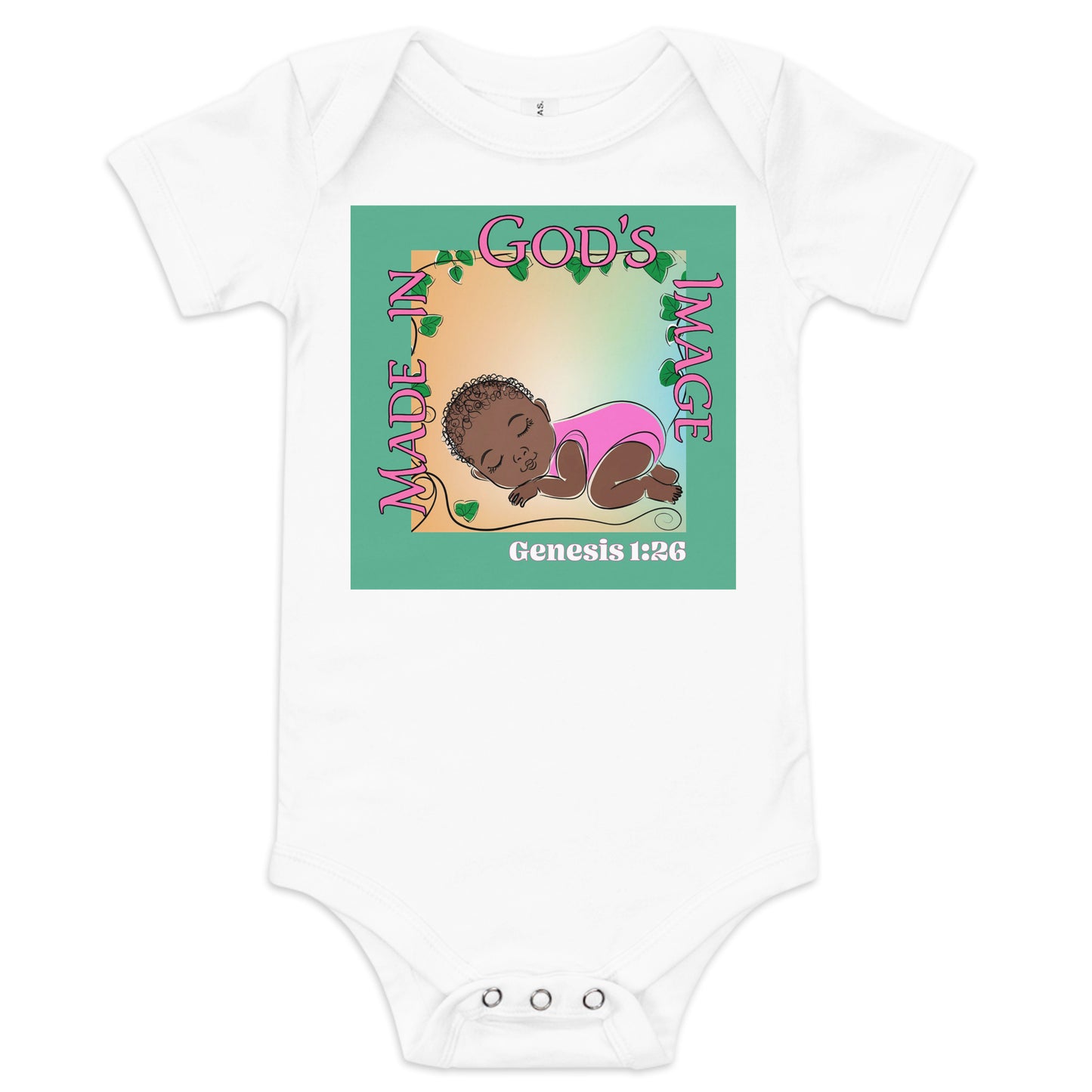 Lovable Baby Girl - Pink Onesie - Baby Short Sleeve One Piece - Multiple Colors