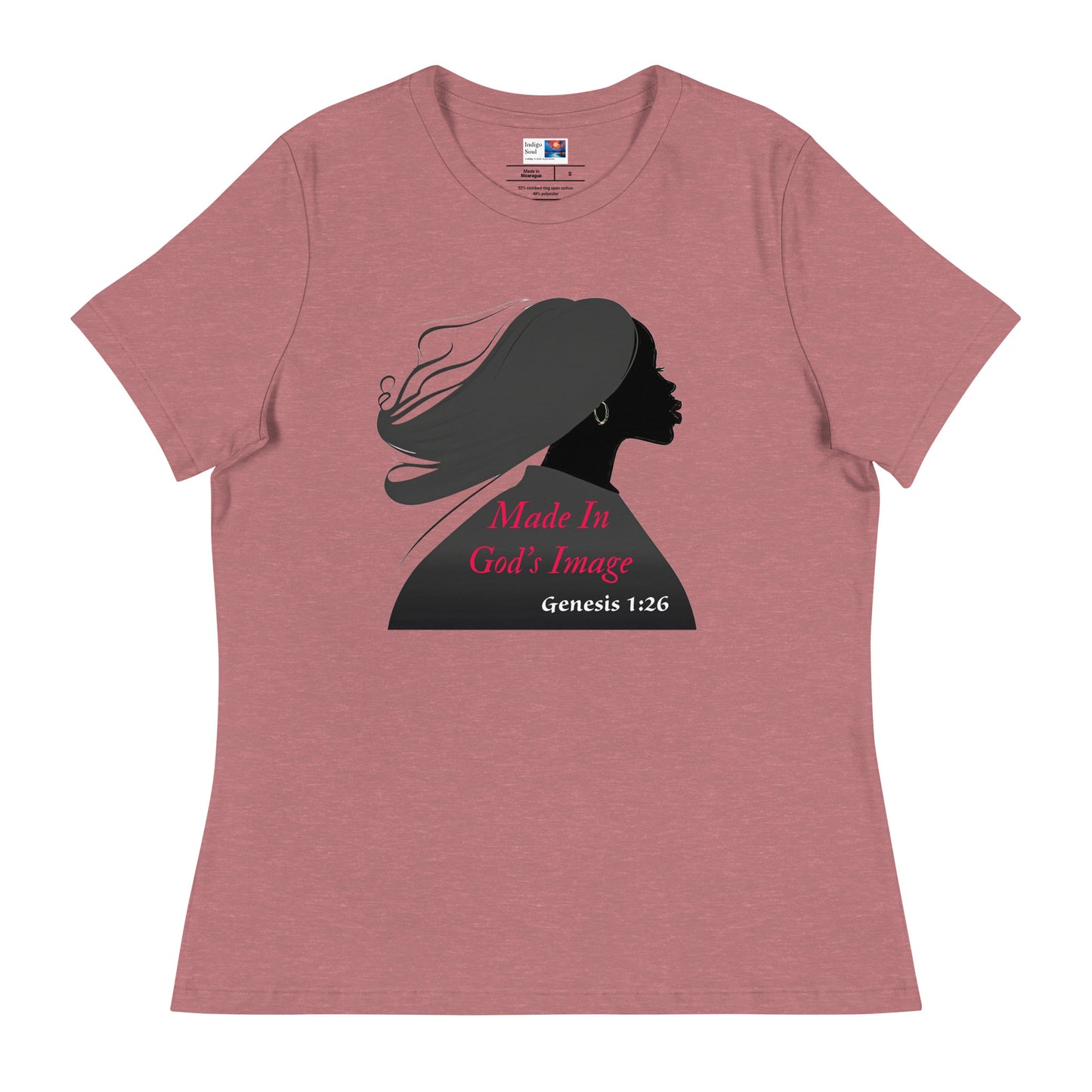 Rose - Women's Relaxed T-Shirt - No Background - Multiple Colors