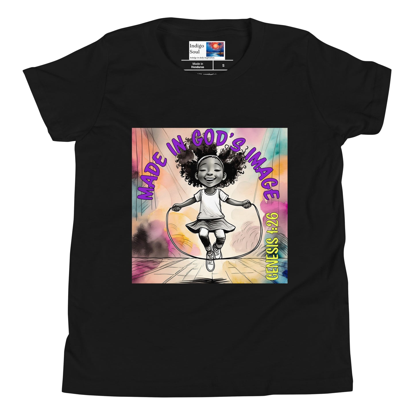 Jumping with Joy - Girl's Short Sleeve T-Shirt - Multiple Colors