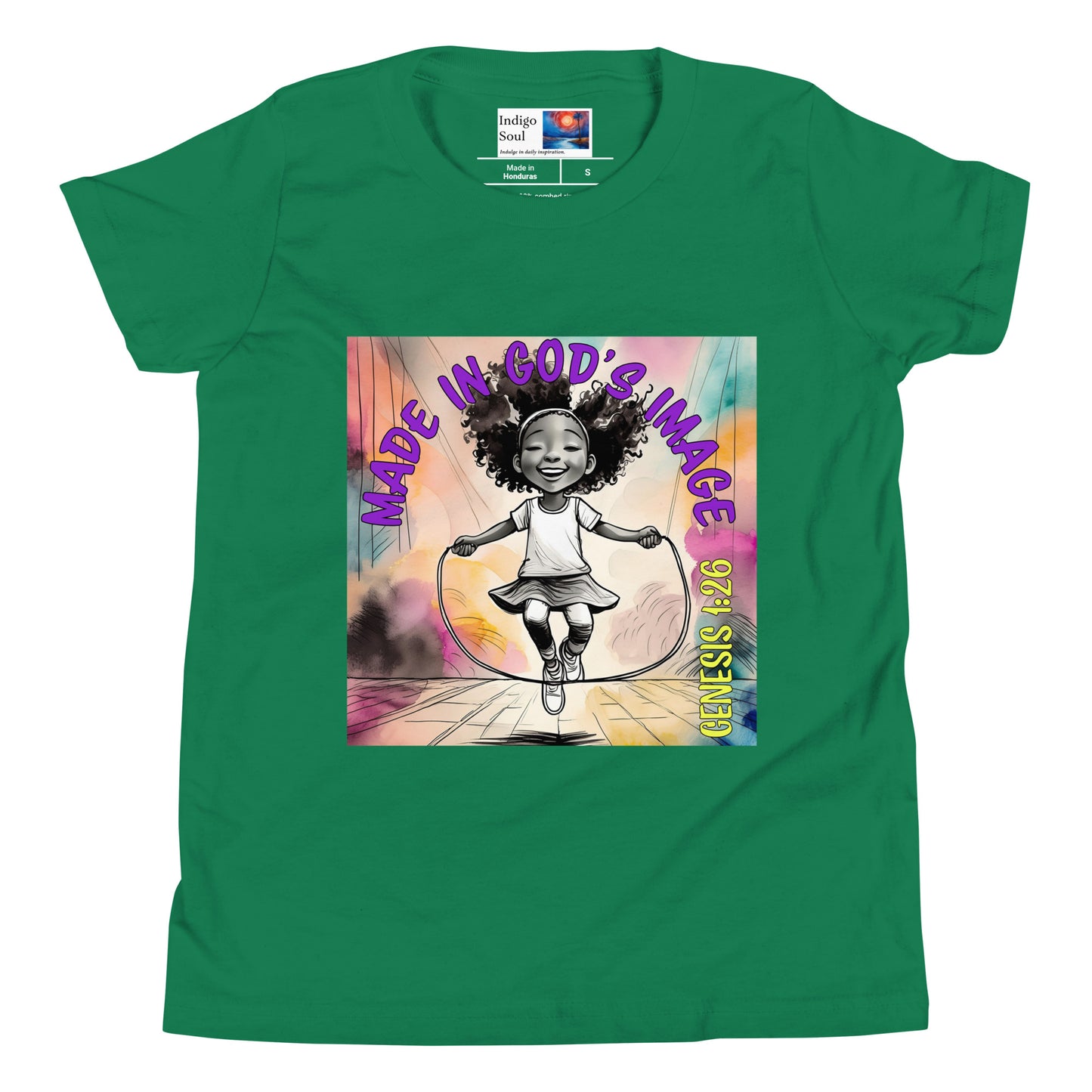 Jumping with Joy - Girl's Short Sleeve T-Shirt - Multiple Colors