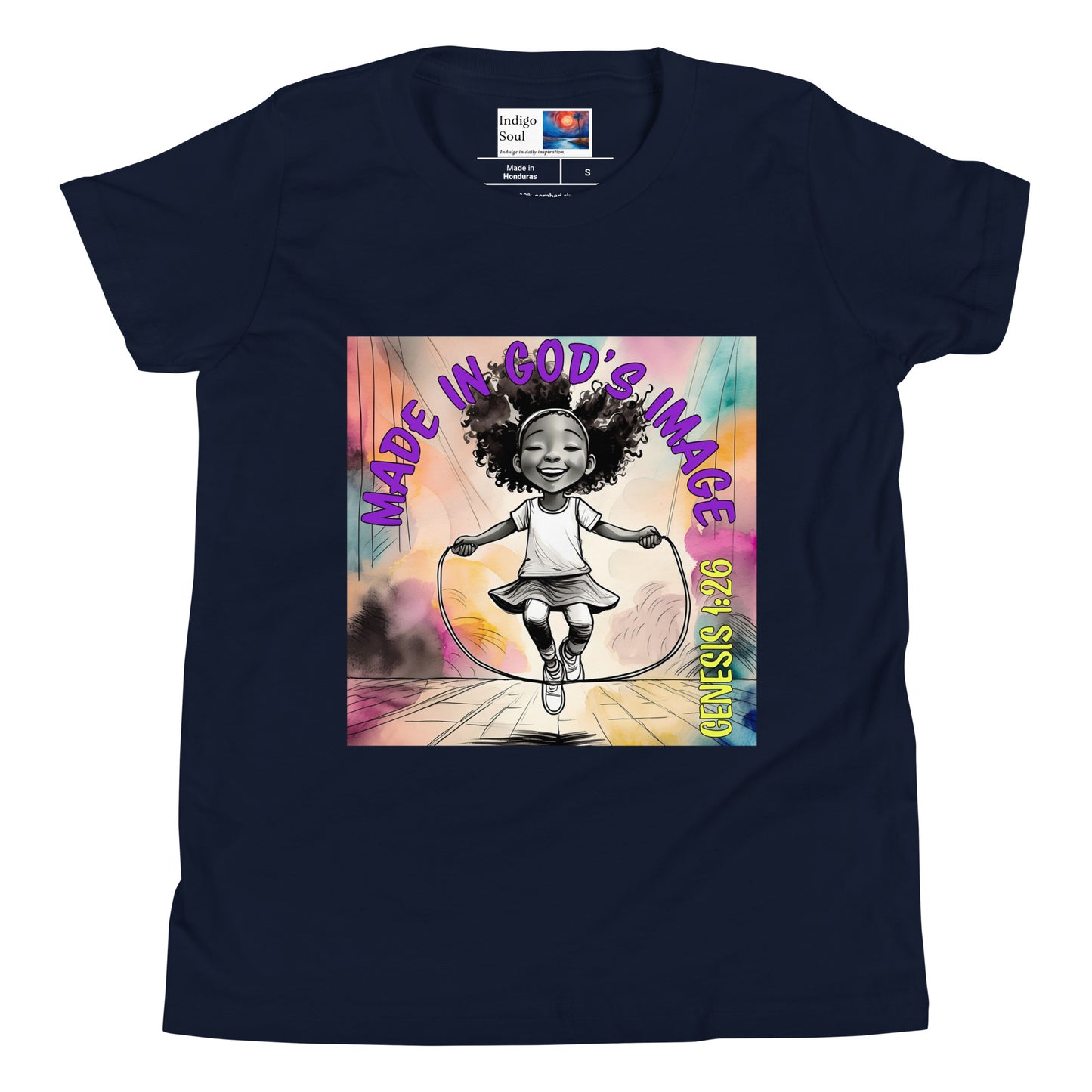 Jumping with Joy - Girl's Short Sleeve T-Shirt - Multiple Colors
