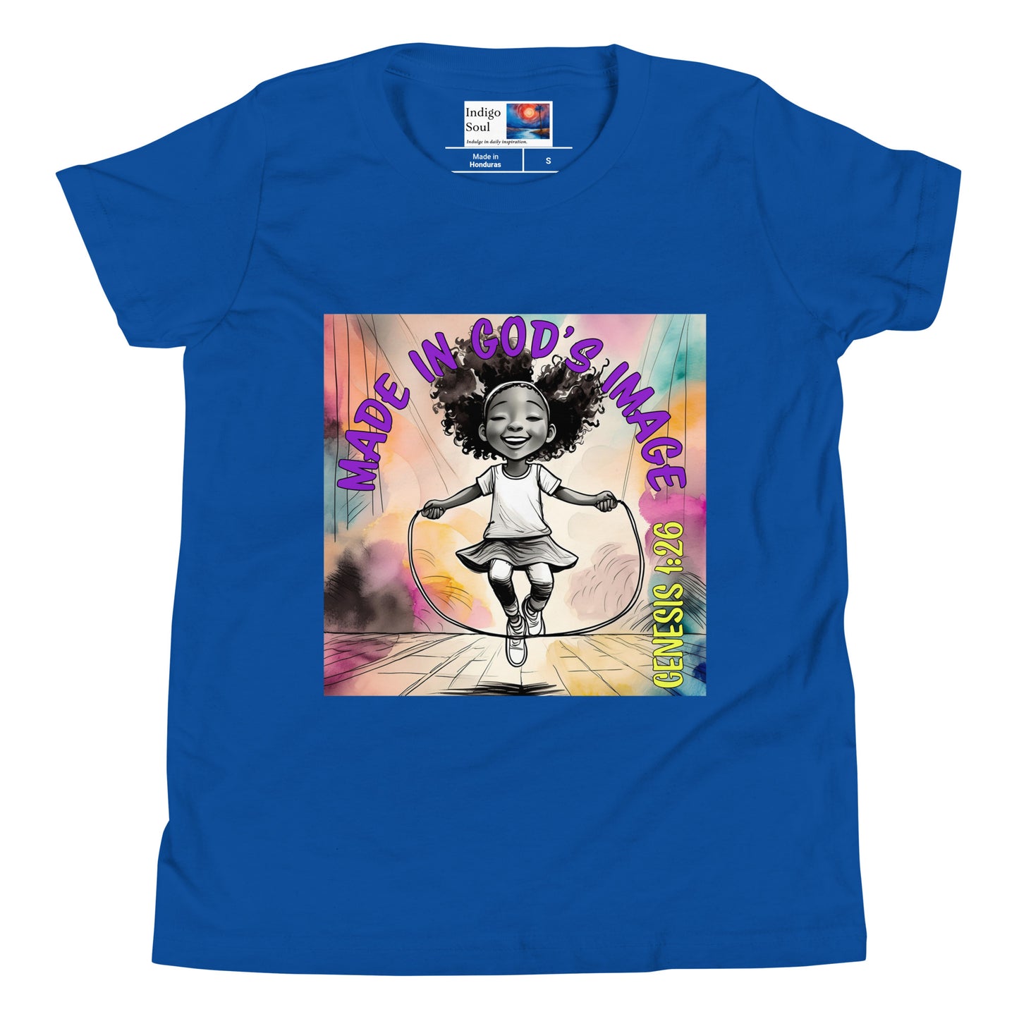 Jumping with Joy - Girl's Short Sleeve T-Shirt - Multiple Colors