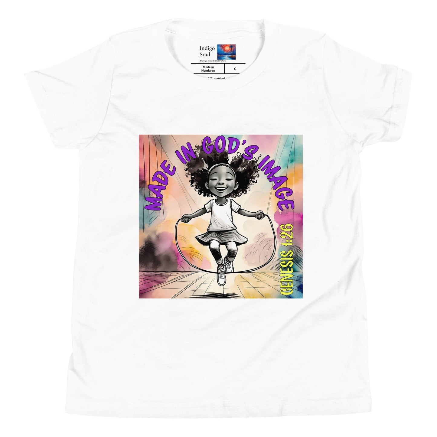 Jumping with Joy - Girl's Short Sleeve T-Shirt - Multiple Colors